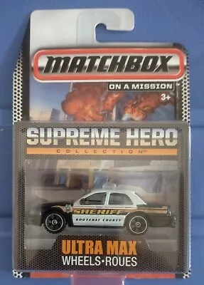 Matchbox Supreme Hero Ford Crown Victoria Sheriff • $29.99