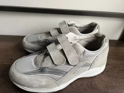 Men SAS JV Mesh Active Gray Leather Blend Comfort Shoes Sz 14 WW Extra Wide • $59.99