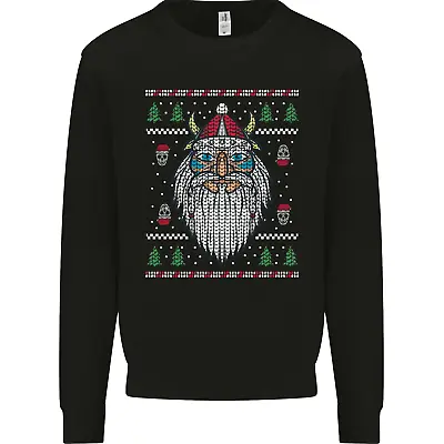 Christmas Viking Funny Thor Odin Valhalla Mens Sweatshirt Jumper • $20.19