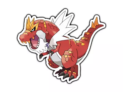 Tyrantrum Sticker |  Water Resistant Vinyl Sticker • $5.95