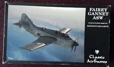 Classic Airframes 1/48 Fairey Gannet ASW #4158 W/Xtradecal #X48237 Collection   • £96.51
