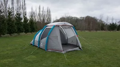 Brand New QUECHUA 4 Man Inflatable Blackout Tent - Air Seconds 4.1 • £200