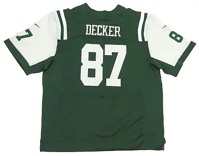 NWOT Eric Decker New York Jets Nike On Field NFL Football Green #87 Jersey 60 • $79.99