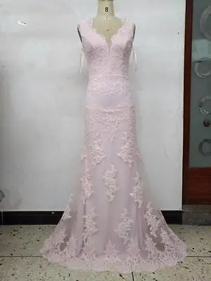 Elegant  Lace Long Prom / Wedding Dress /  Pageant Gown  • $189