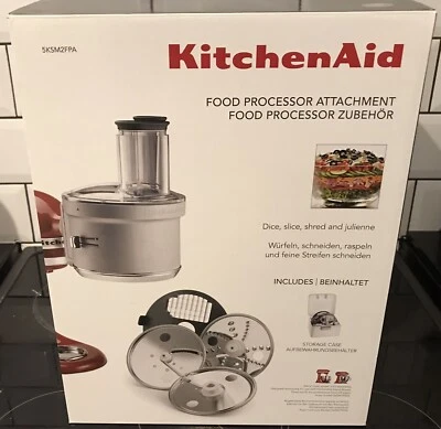 £23 • Buy KitchenAid Food Processor Attachment For Stand Mixer 5KSM2FPA