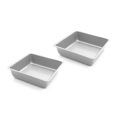 Square Cake Pans2 Pack Of Mini Baking PansSquare Baking Pan For Brownie And... • $13.77