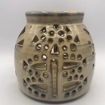 One Of A Kind Studio Art Pottery Luminary Space Shuttle Columbia Disaster 2003 • $175