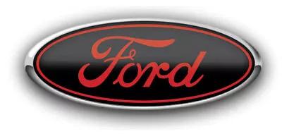 Ford Oval Emblem Black Red Sticker / Decal Overlay Rear Only Explorer 1998-2000 • $7.99