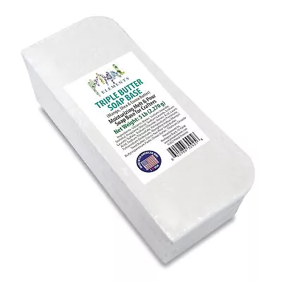 Primal Elements Triple Butter Soap Base (Mango 5 Pound (Pack Of 1) White  • $39.46