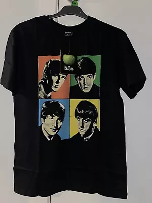 The Beatles T-Shirt Tee Brand New Retro Vintage Bands Music Size Small (S) • $29.99