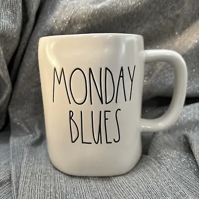 Rae Dunn “ Monday Blues” Work Coffee Mug Christmas Gift • $14.77