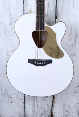 Gretsch G5022CWFE Rancher Falcon Jumbo Cutaway Acoustic Electric Guitar White • $649.99