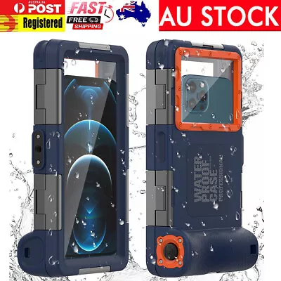 Phone Waterproof Case Underwater Diving Camera Under 6.99 Inch Phone 15M(49FT) • $51.99