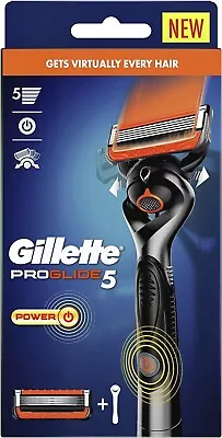 Gillette Fusion ProGlide Power Razor + 1 Blade RF • $28.99