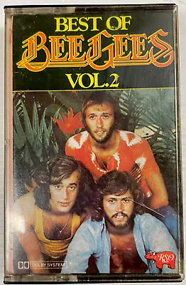 Bee Gees Best Of Bee Gees Vol 2 Music Cassette Tape 3216 085 RSO Records 1977 • $24.99