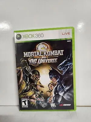 $9.99 • Buy Mortal Kombat Vs. DC Universe  (Microsoft Xbox 360, 2009) CIB Complete Tested