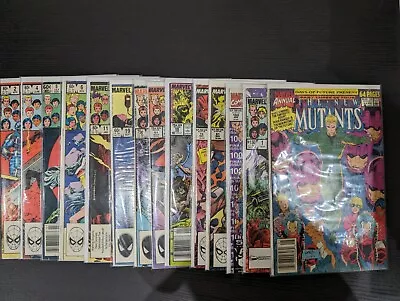 New Mutants (14 Comic Lot) Marvel Comics 1983 Series • $29.99
