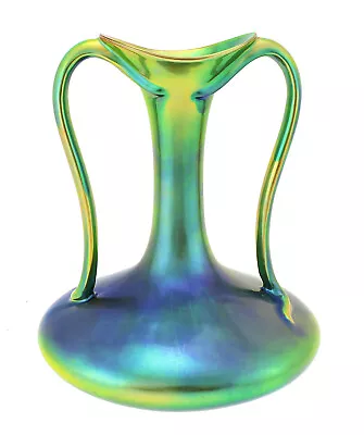 $650 • Buy Large Zsolnay Iridescent Eosin Art Nouveau Vase