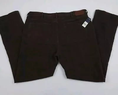Vintage Polo Ralph Lauren Moleskin Slim Fit Pants Vtg RL Country New NWT 40x32 • $79.99