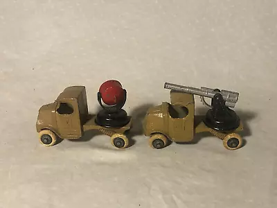 Tootysietoy AA Gun Army Trucks Vintage Diecast Toys E-68 • $79