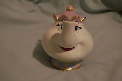 Disney Mrs. Potts Teapot Money Box / Piggybank From Disney Beauty & The Beast • £7.50
