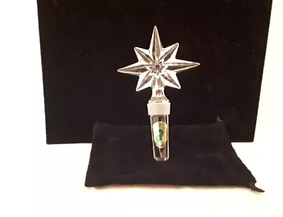 Vintage Waterford Crystal Decanter/Perfume Bottle Stopper *Mint* • $23