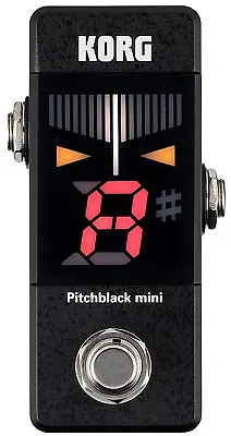 Korg Small Pedal Type Tuner Pitchblack MINI PB-MINI-BK Black From Japan New • $242.44