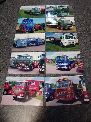 10x 6x4 ERF Lorry Photos • £0.99