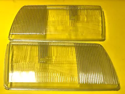 Mercedes W126 SE SEL Bosch Euro Headlight Glass Set Scheinwerferglas Genuine NOS • $300