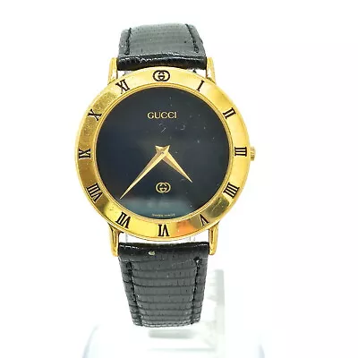 Gucci Watch  3000M 33mm Unisex Black 3239828 • $34