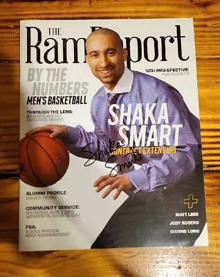 SHAKA SMART Hand Signed Autograph MAGAZINE - NCAA BASKETBALL COACH VCU Marquette • $20