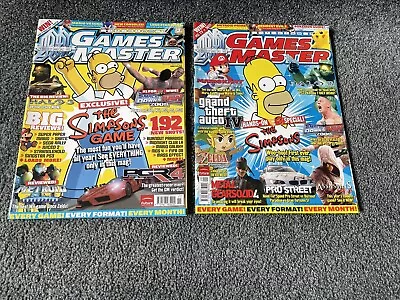 The Simpsons Magazines 2007 Games Master • £11.99