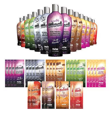 Pro Tan Sunbed All Tanning Lotion/cream/bronzers Sachets & Bottles 22ml Or 250ml • £3.10