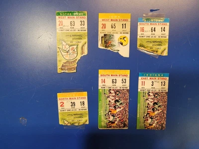 $399.99 • Buy 1966 Michigan State MSU Vs Notre Dame Football Ticket Partial Stub And More!