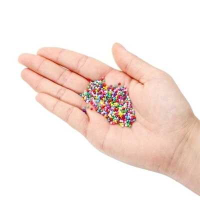 $1.21 • Buy 10g 2mm Glass  Beads Czech Charm Crystal Spacer Glass Beads Round Loose Bead