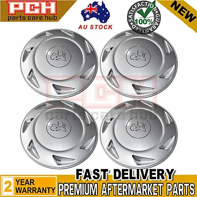 4 X Holden VN Hubcaps 15  Rim Wheel Centre Hub Caps Central Cover Silver NEW!! • $320
