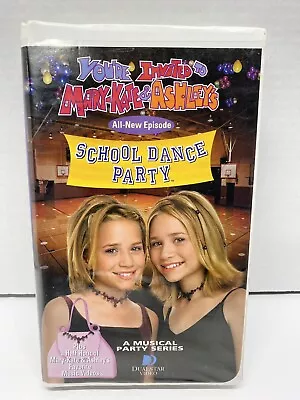 You’re Invited To Mary Kate And Ashley‘s School Dance Party VHS • $4.99