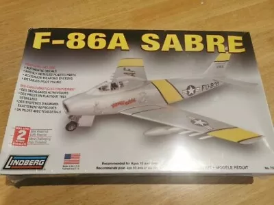 Lindberg F-86A Sabre 1:48 Scale Ref. 70553 Model Kit  NEW Sealed • £9.99