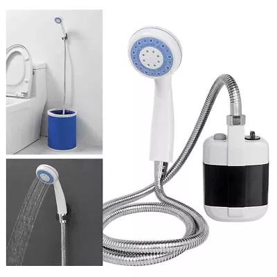 USB Rechargeable Shower Pump Portable Camping Electric Shower Compact Outdoor • $41.99
