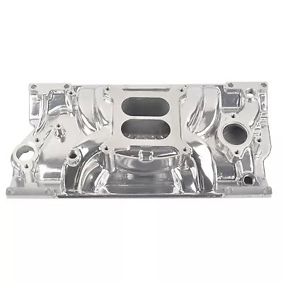 Polished Aluminum Intake Manifold For SBC Small Block Chevy Vortec 350 383 96-up • $162.49