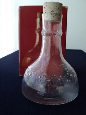 $60 • Buy Iittala Finland Niva Decanter Carafe In Original Box 1970s Tapio Wirkkala
