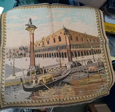 1930 Venice Italy Woven Tapestry • $85