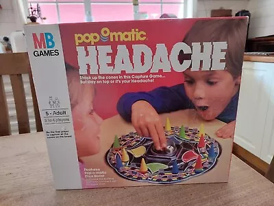 Vintage HEADACHE POP O MATIC GAME Milton Bradley / 1986 / COMPLETE / Good Price. • $22.99