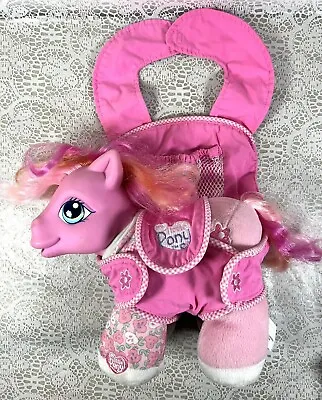 2003 So Soft Pony Baby Alive My Little Pony Baby Rose Blossom With Pink Carrier • $20.05