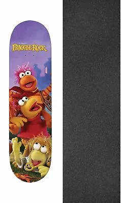 Madrid Skateboards X Fraggle Rock 8.5  Skateboard Deck + Griptape • $77.99