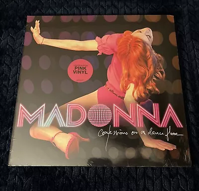 Confessions On A Dancefloor (Pink Vinyl) By Madonna (Record 2005) 2-LP. EU • $44.99