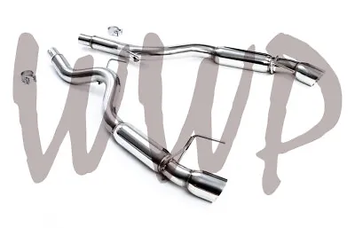 3  Stainless Axle-Back Exhaust System 15-22 Ford Mustang 2.3L Ecoboost & 3.7L V6 • $294.95