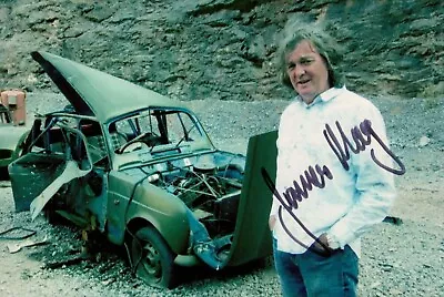 James May Hand Signed 6x4 Photo The Grand Tour Top Gear Motoring Autograph + COA • £21.99