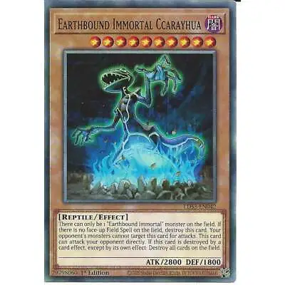Earthbound Immortal Ccarayhua LDS3-EN042 1st Edition Common :YuGiOh Trading Card • £0.99