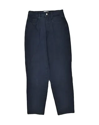 £14.10 • Buy MAC Womens High Waist Tapered Jeans EU 38 XS W26 L28 Navy Blue Cotton TX49